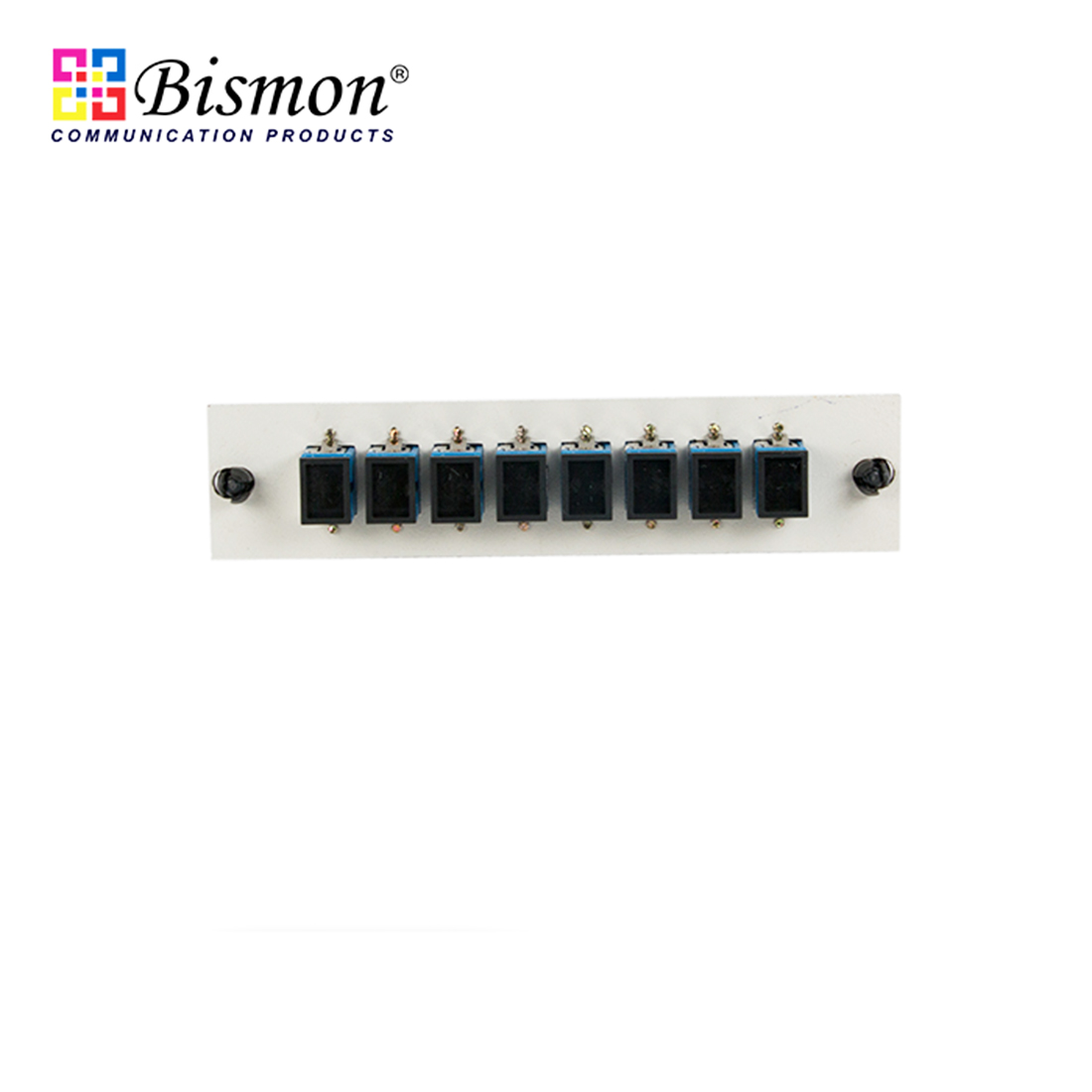 8 SC Snap-in adapter Plate Single-mode Full set